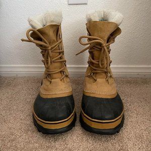 Women's Sorel Caribou Winter Boots, Size 7.
